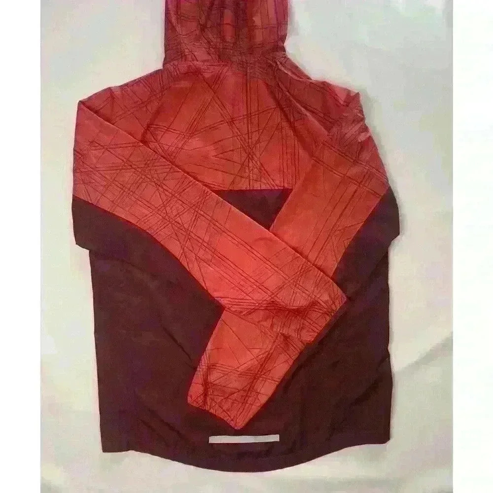 Russell Mens Track jacket Full Zip Windbreaker Sports coat‎ Red Athletic Small​ - Picture 16 of 16